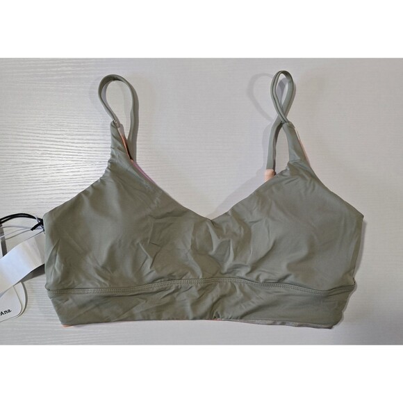 NWT PrAna Women's Size Small Bikini Top Willow Falls/ Reversible Quick Drying - Picture 4 of 9